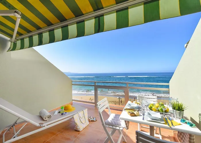 Beachfront Canteras Lm52yy By Villagrancanaria