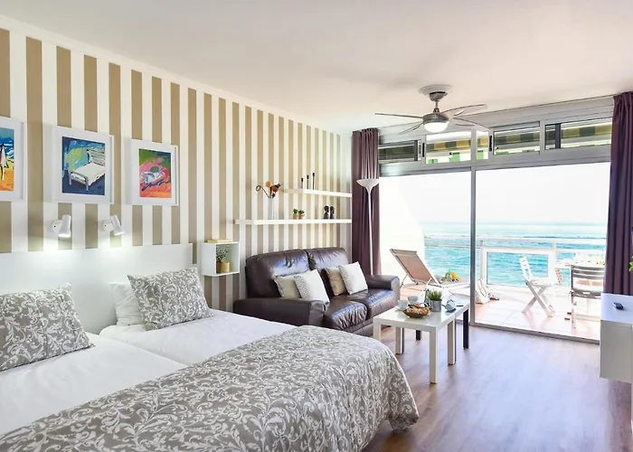 Apartamento Beachfront Canteras Lm52yy By Villagrancanaria